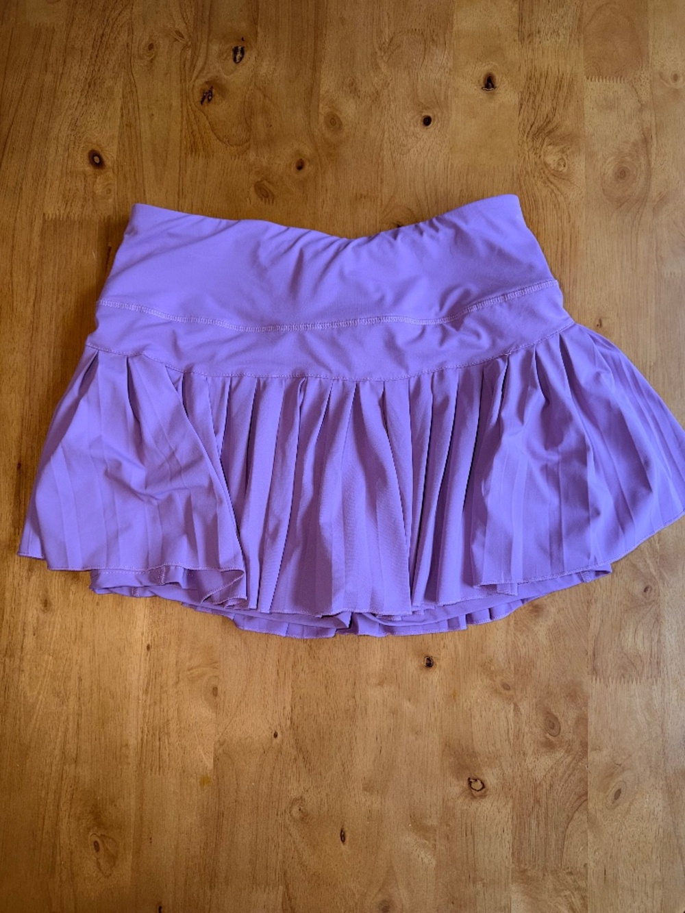 Goldhinge Purple Pleated Tennis Skort Womens Medium Active Skirt Short